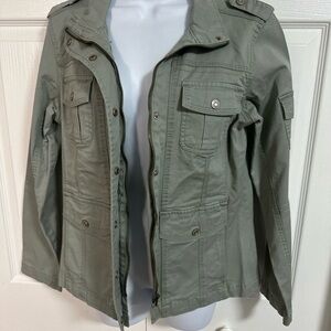 Kensie Olive Bomber Jacket